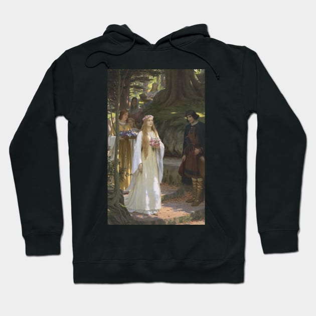 My fair Lady, Edmund Blair Leighton 1914 Hoodie by immortalpeaches